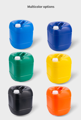 25L مربع HDPE البلاستيك الحاويات HDPE براميل بلاستيكية للصناعات الكيماوية