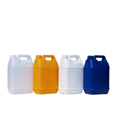 عيار 35 ملم كيميائي سائل 5 لتر HDPE حاوية بلاستيكية مانعة للتسرب