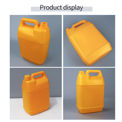 عيار 35 ملم كيميائي سائل 5 لتر HDPE حاوية بلاستيكية مانعة للتسرب