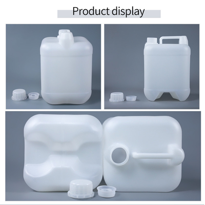 مستوى طعام متين عملي HDPE 55 جالون طبل بلاستيك أبيض 750 جرام