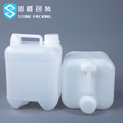مستوى طعام متين عملي HDPE 55 جالون طبل بلاستيك أبيض 750 جرام