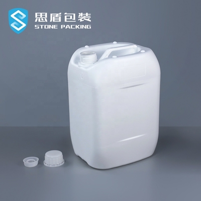 حاويات بلاستيكية متينة مقاومة للمواد الكيميائية HDPE 10L بغطاء 0.56 كجم
