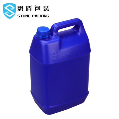 زجاجة بلاستيكية عيار 45 مم HDPE 5 لتر