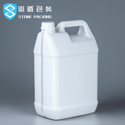 عيار 30 ملم HDPE زجاجة بلاستيكية 5 لتر طبل بلاستيك 220 جرام