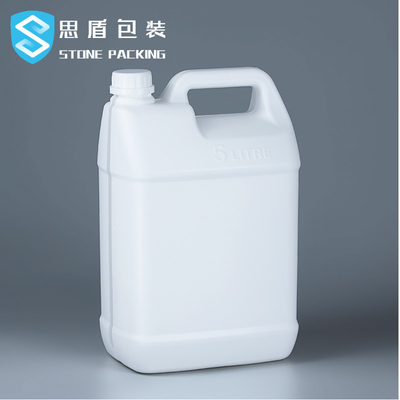 عيار 30 ملم HDPE زجاجة بلاستيكية 5 لتر طبل بلاستيك 220 جرام