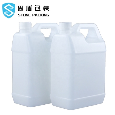 عبوات كيميائية سعة 4 لتر 1 جالون HDPE Jerry Can 176 * 108 * 280mm