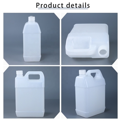 عبوات كيميائية سعة 4 لتر 1 جالون HDPE Jerry Can 176 * 108 * 280mm
