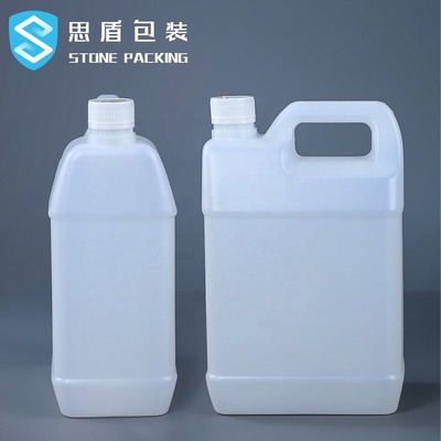 عبوات كيميائية سعة 4 لتر 1 جالون HDPE Jerry Can 176 * 108 * 280mm
