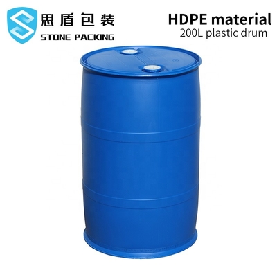 زيت مختوم أزرق HDPE 55 جالون غطاء برغي بلاستيكي للأسطوانة