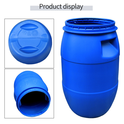 وعاء بلاستيك HDPE اسطوانة 30 لتر 160 لتر مع حلقة حديدية
