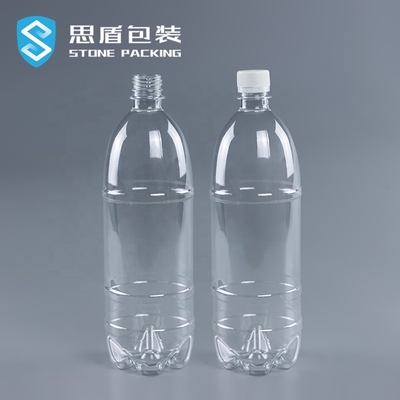 1250ml 22mm فارغة بيبسي PET البلاستيك زجاجات المسمار الأعلى للمشروبات الحليب