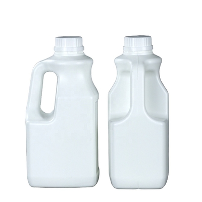 زجاجة بلاستيكية OEM ODM 2L HDPE للمنتجات الكيميائية 121 * 102 * 150mm